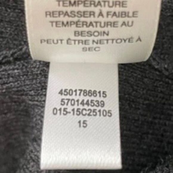 Chico's Darcy Turtleneck Sweater Graphite Grey Knit Long Sleeve S - Picture 8 of 10